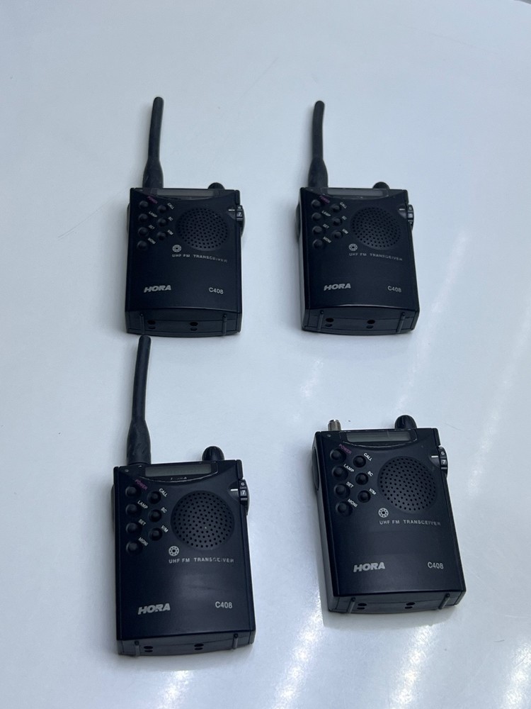 (Lot 4 Pcs) HORA C408 UHF FM TRANSCEIVER