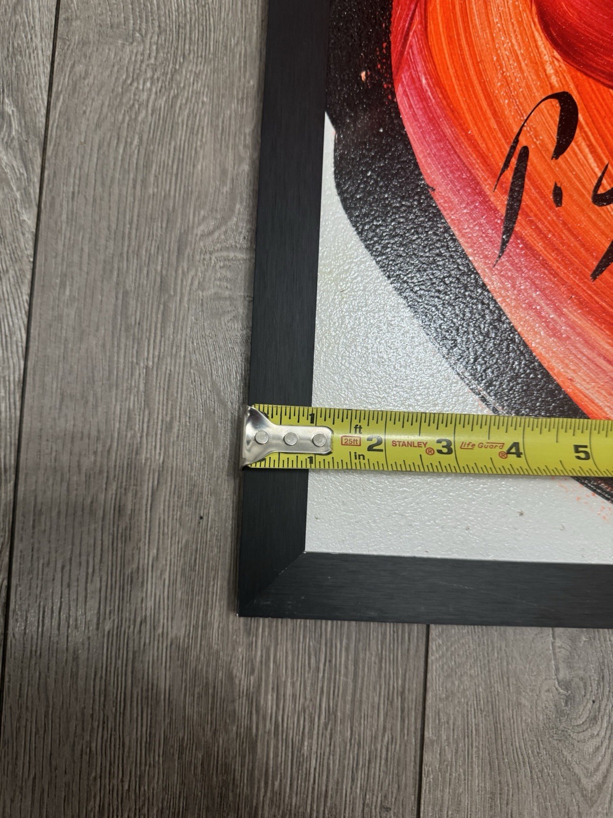 Large Black Aluminum Picture Frame 32” x 48” Assembly Required