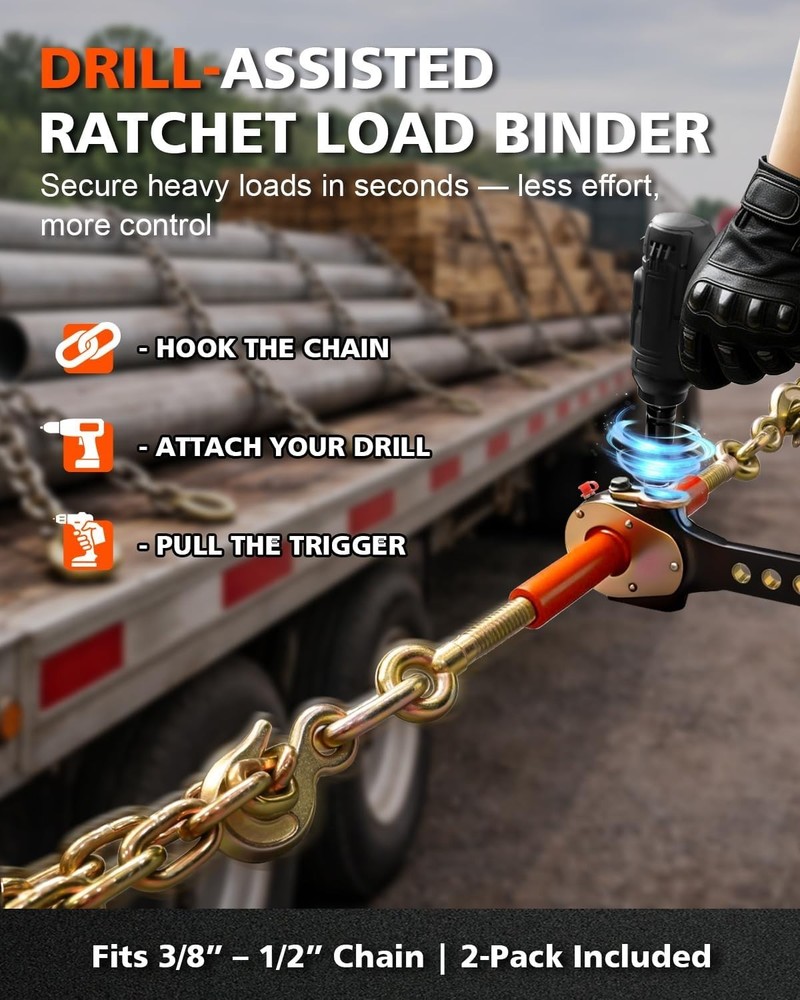 Fast Cargo Securement Bundle | Heavy-Duty Ratchet Binders