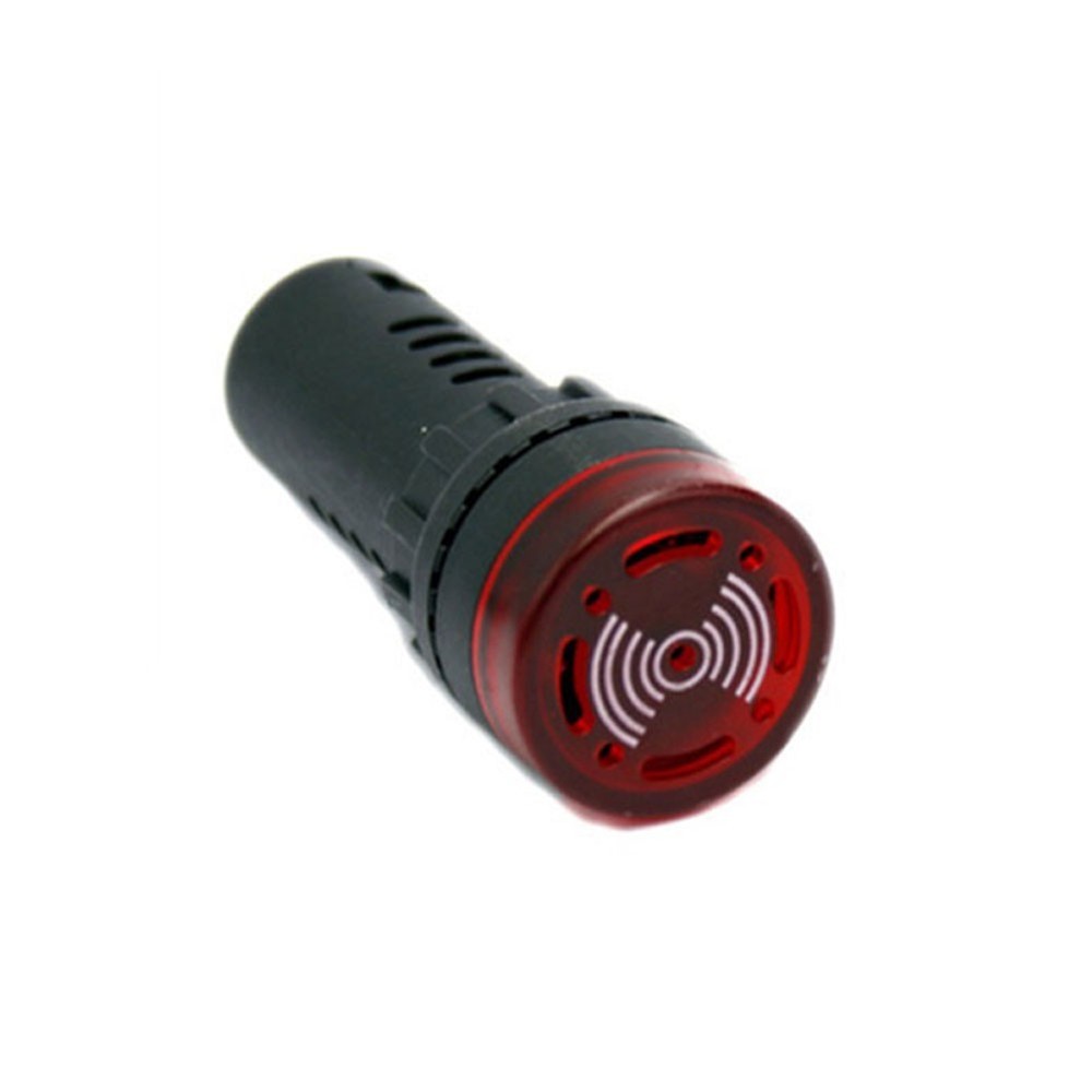Clear Sound and Bright Red LED Indicator ACDC12V 24V 220V Flash Buzzer