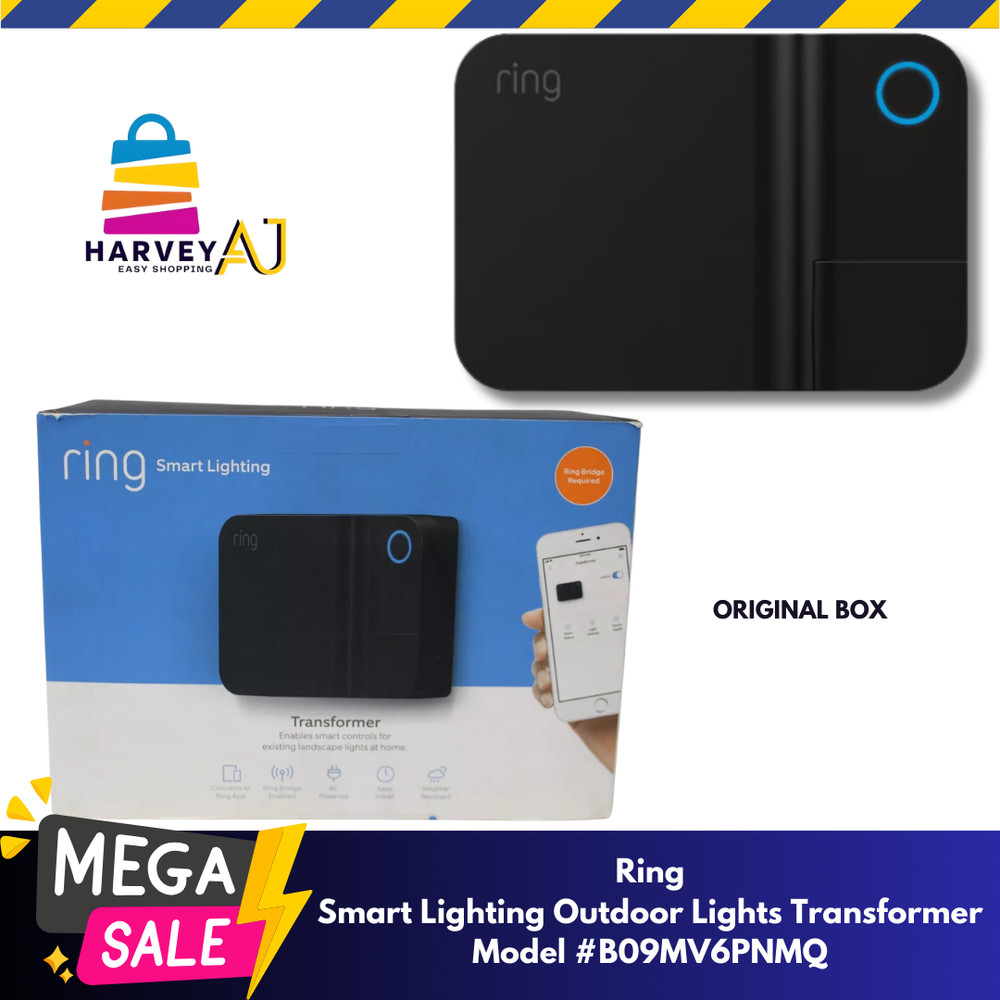 Ring Smart Lighting Outdoor  Low Voltage Lighting Transformer