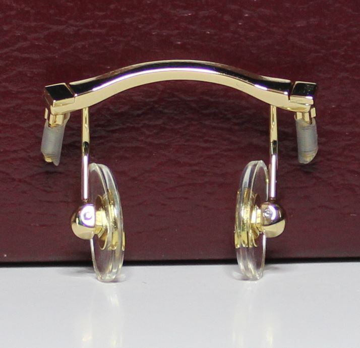 Rimless Nose Bridge For Buffs, Woods, & Wires Iced Out Buffs Brand Regular Model