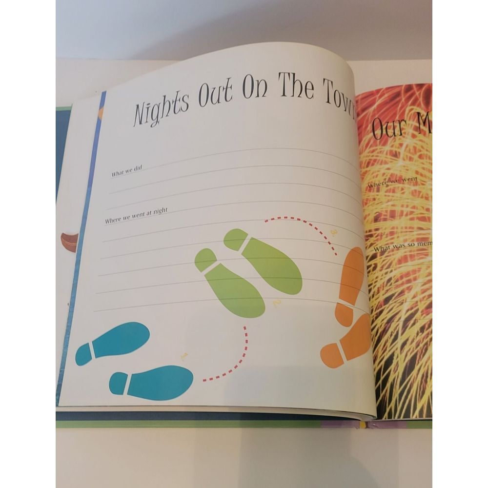Our Honeymoon record book Journal