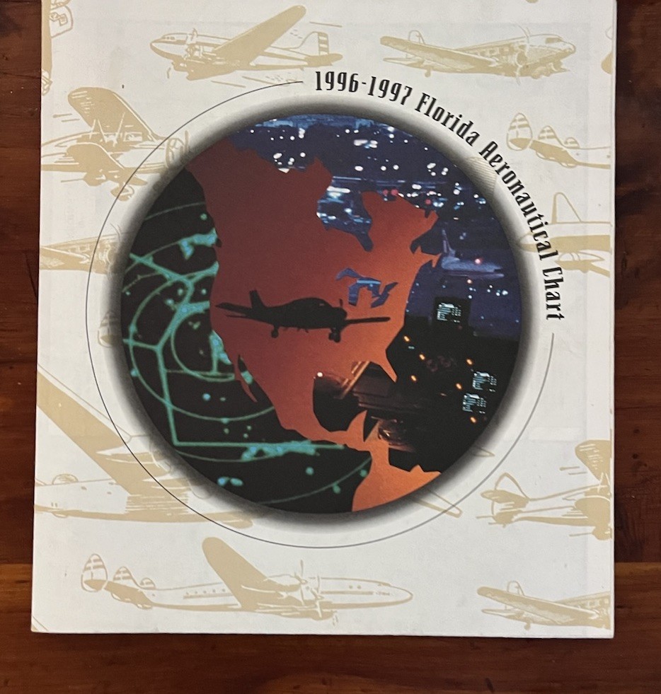 1996 - 1997 Florida Aeronautical Chart VG