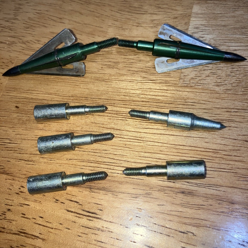 Broadheads And Arrow Tips Miscellaneous Types Pre-owned,  7- Total Items.