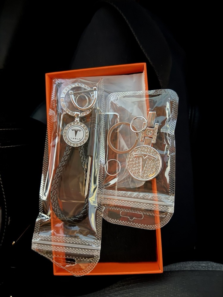 tesla key card holder