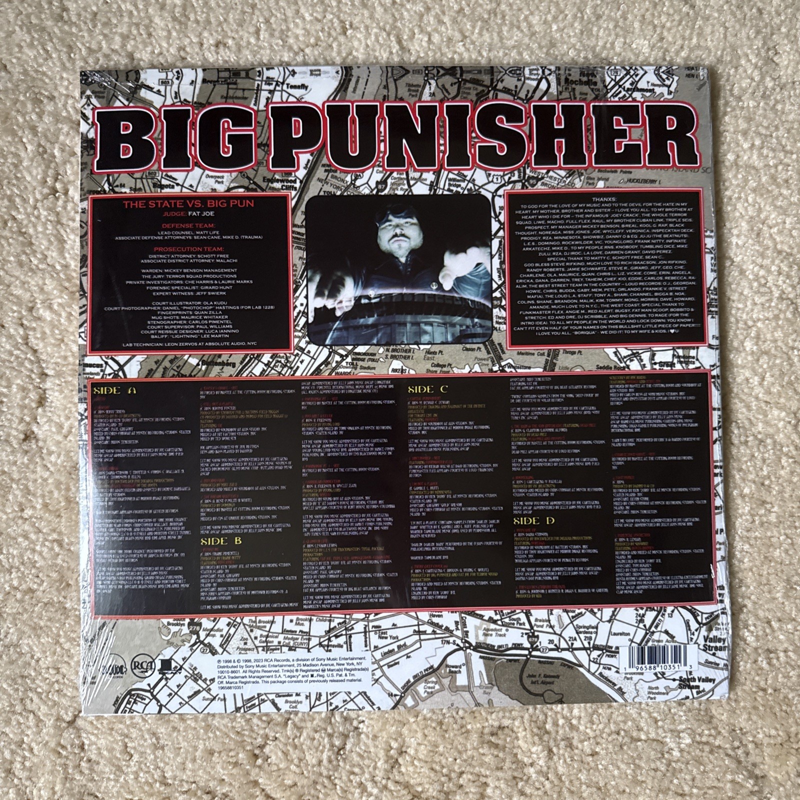 Big Pun - Captial Punishment (Vinyl LP Record, 2023)