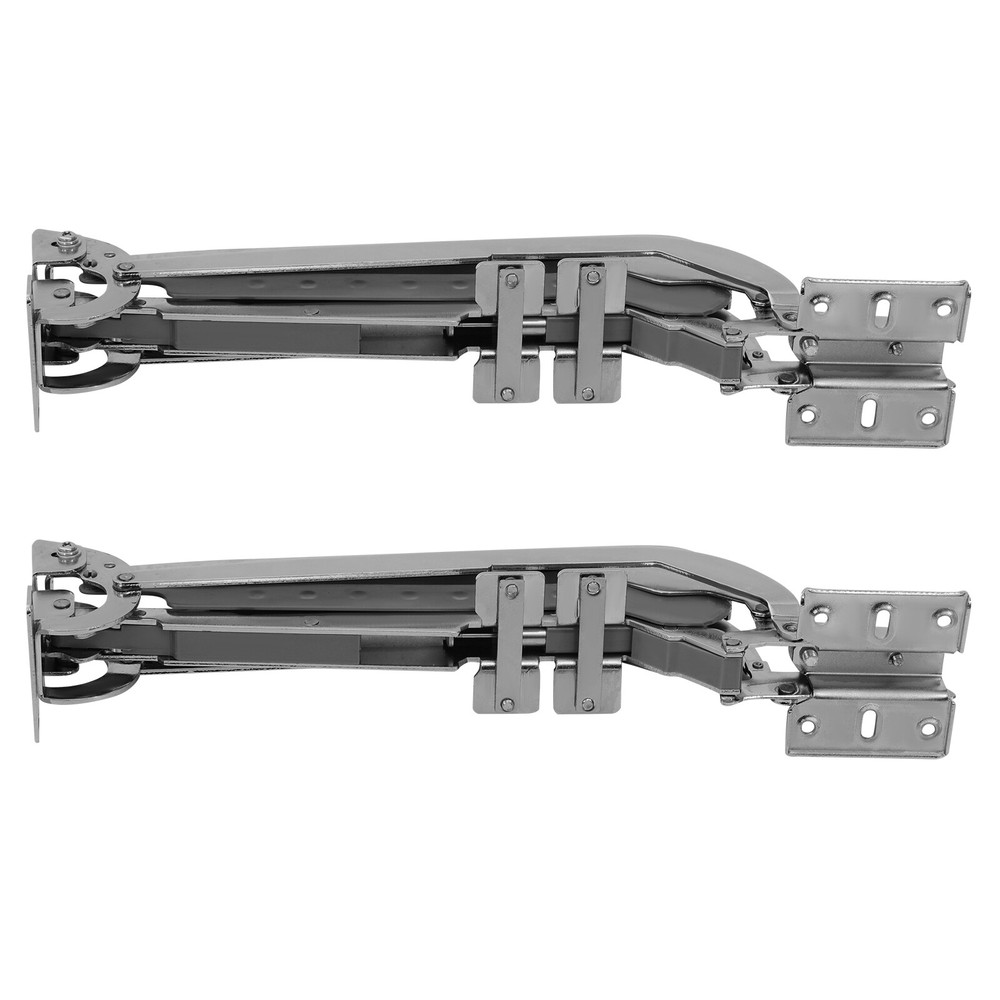 2PCS Lateral Opening Door Hinge Set 19.8lb 180° Parallel Door Sliding