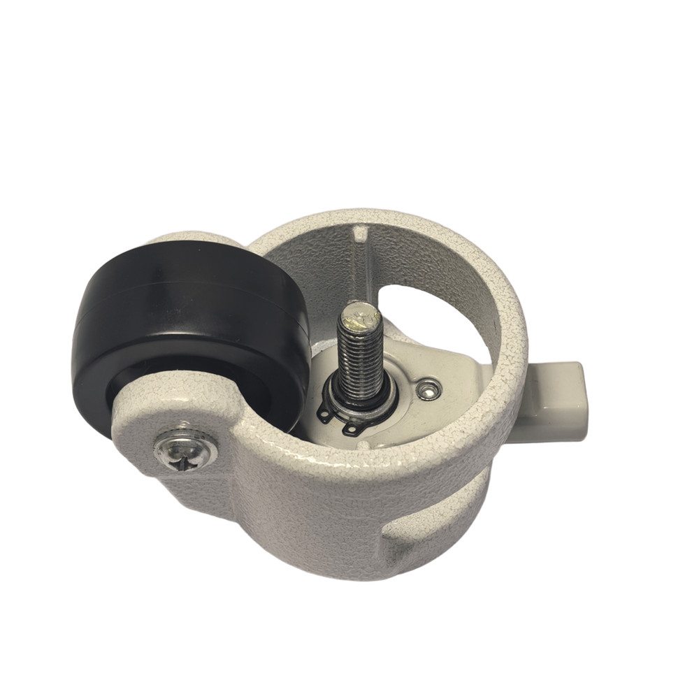 4 pcs Stem Leveling Caster 2200Lbs Nylon Stem Mounted Caster, Height Adjustable