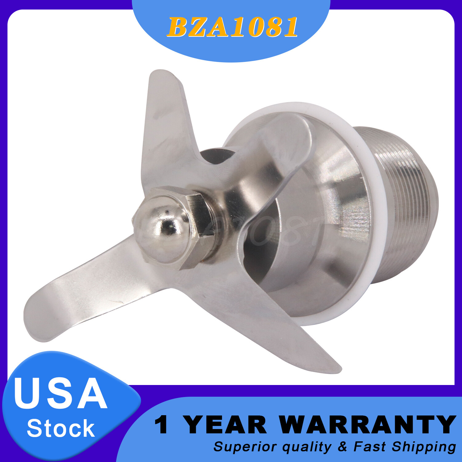 Replacement 502977 Blender Blade for Waring CB6 CB10 CB15 Cutting Blade Assembly