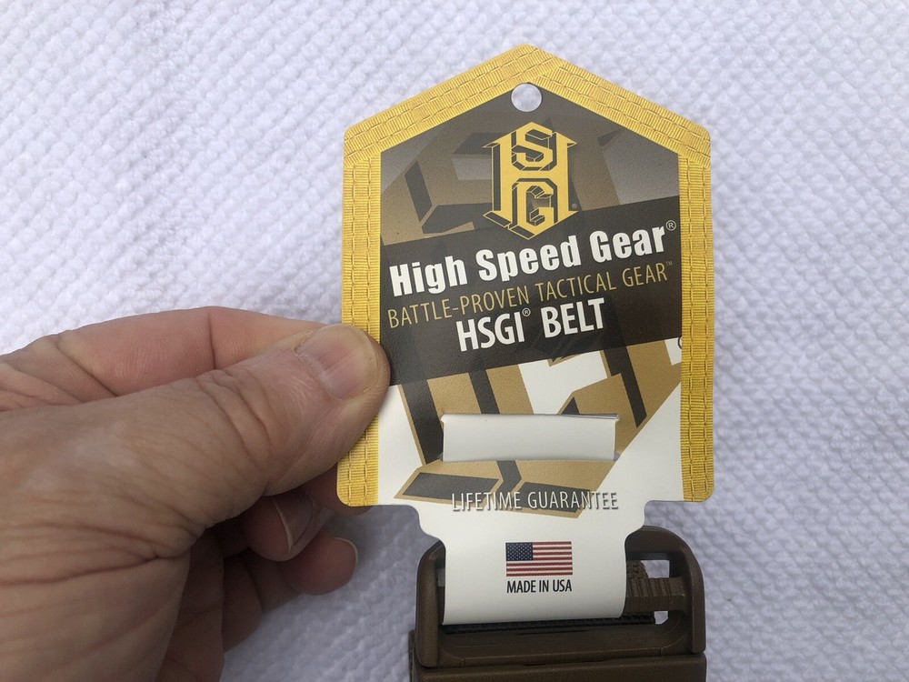 HSGI Duty Belt, Coyote Brown, XL