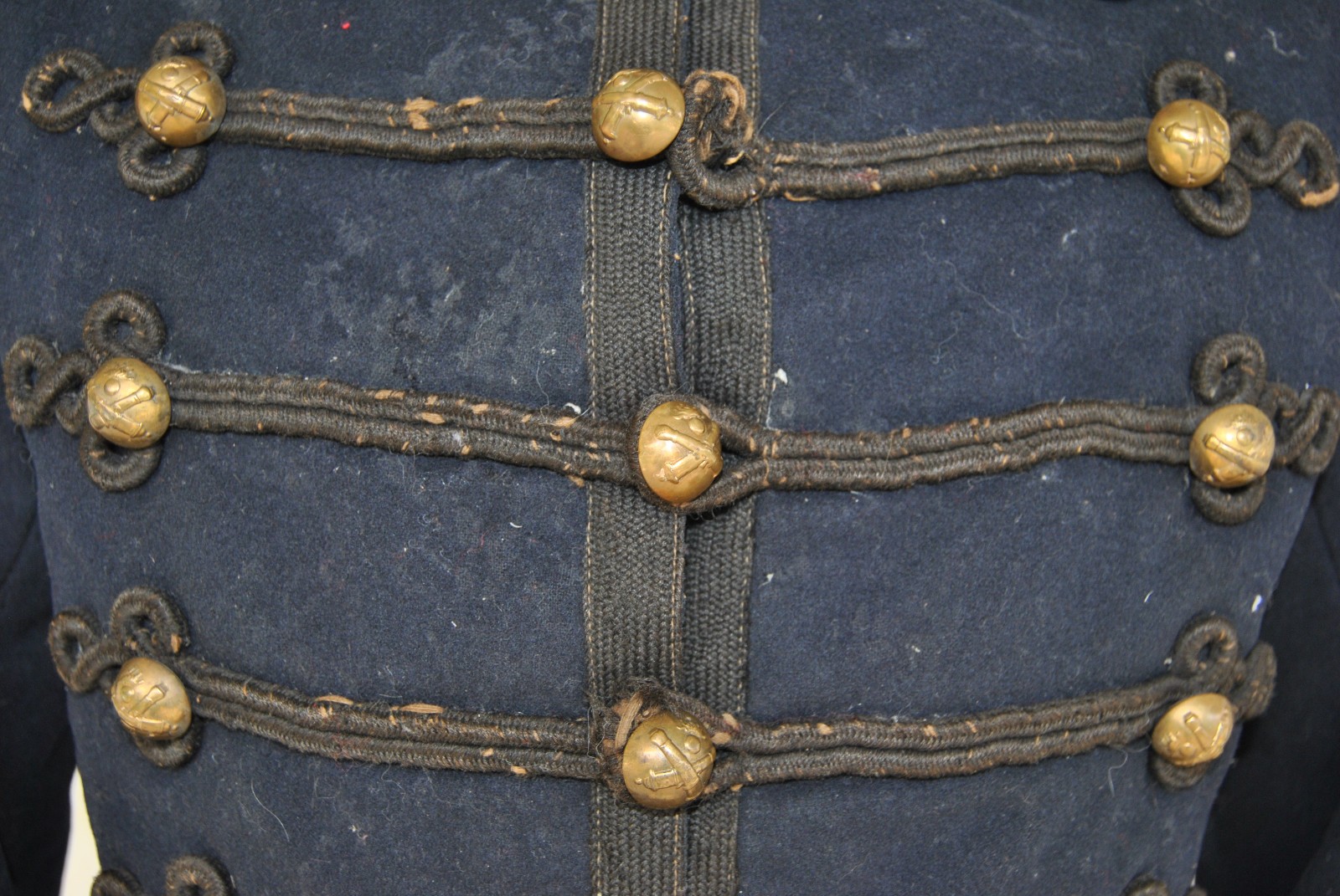 Model 1872 French Dolman 20th Artillery Regiment 20e régiment d'artillerie