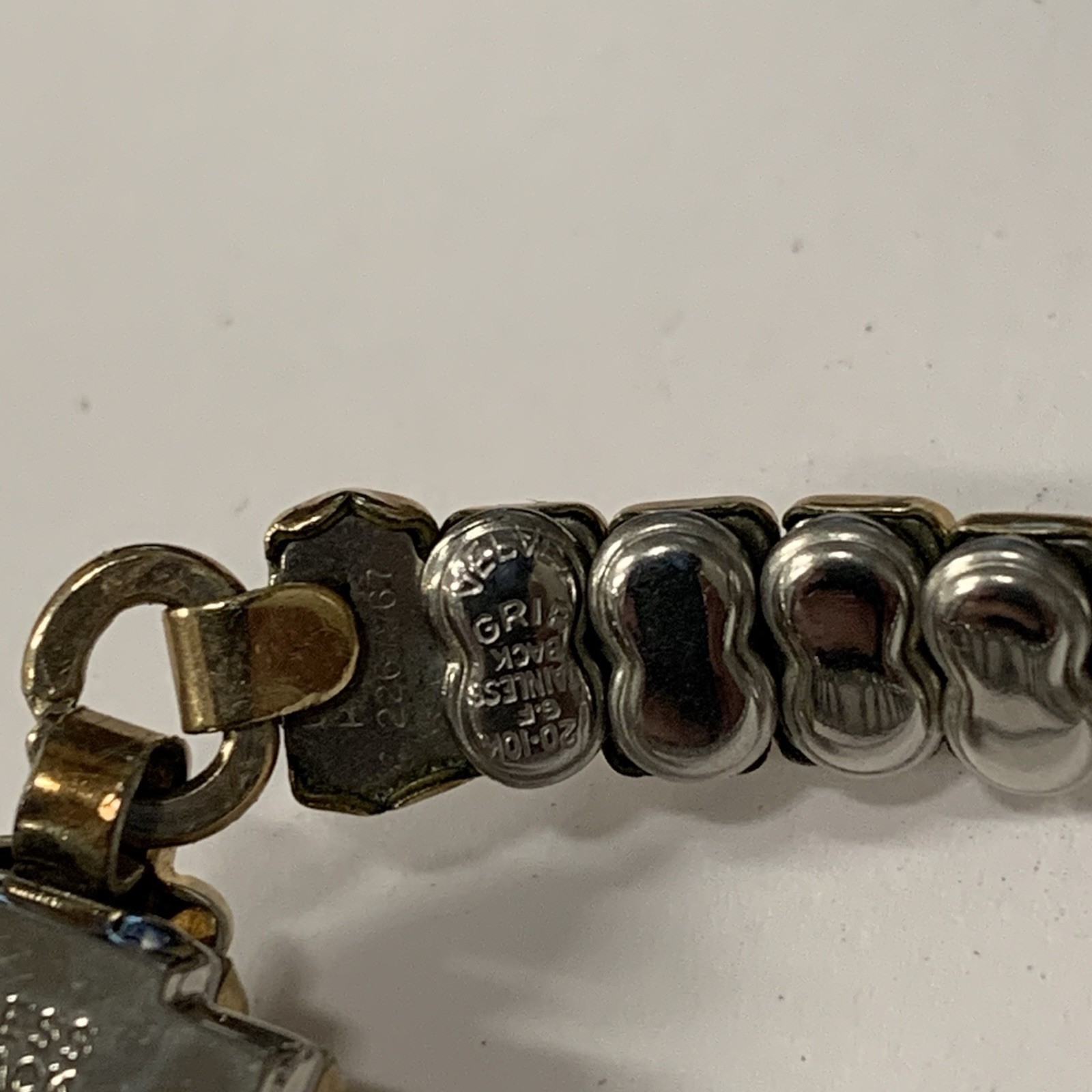 Vintage MEPA 17 Jewels Gold Bronze Toned Wrist Watch Ladies Womens Vtg