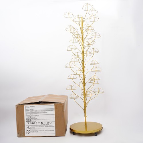 35-hanger Hat Display Stand, Hat Display Rack , Floor-Standing Holder Stand