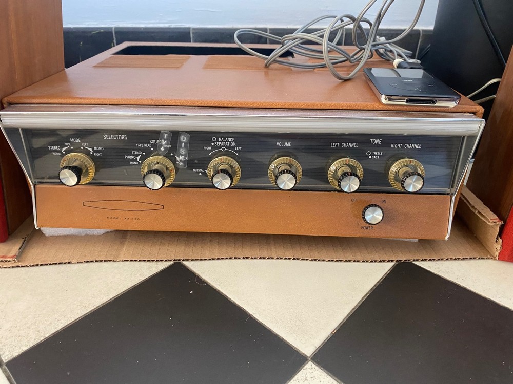 WORKING Heathkit Daystrom AA-100 TUBE AMPLIFIER