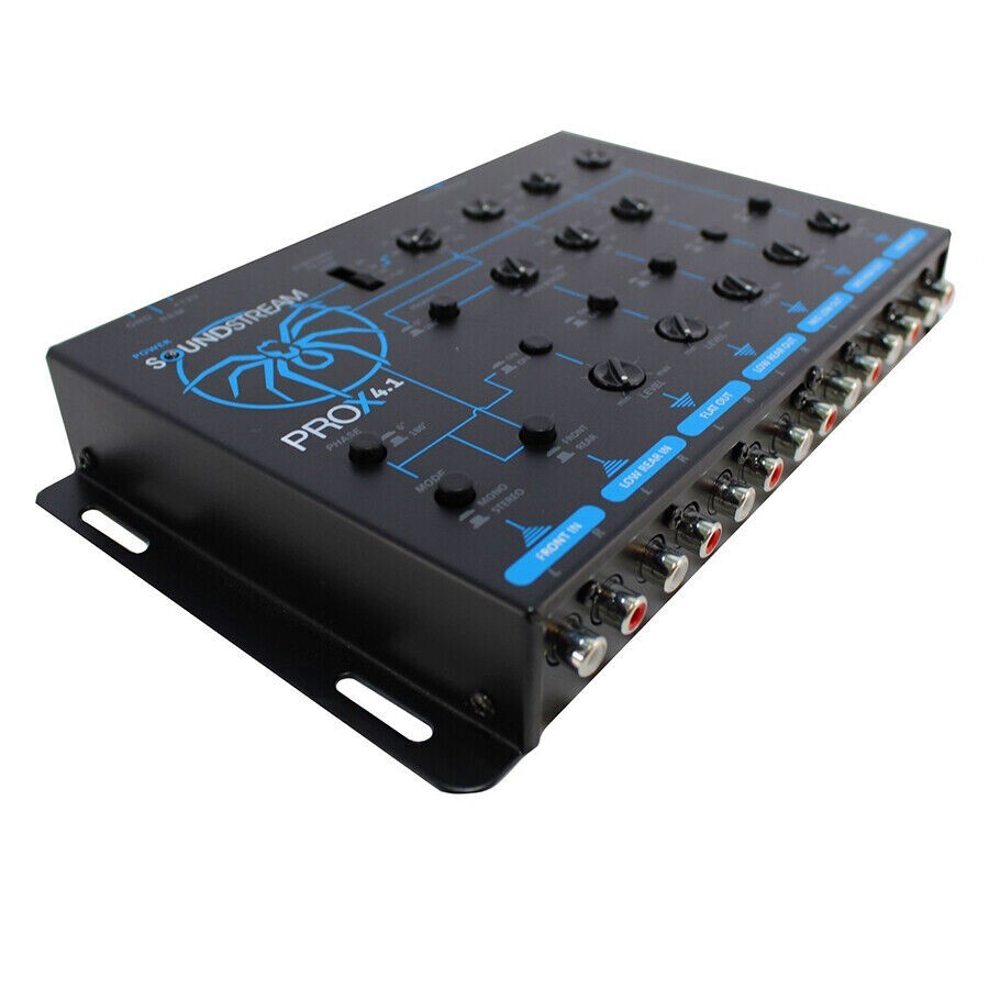 Soundstream PROX4.1 4-Way Electronic Bass Reconstruction Processor for High SPL