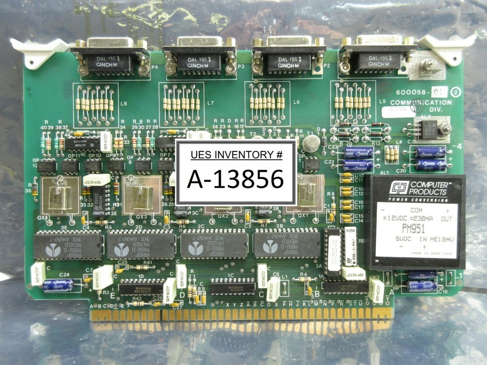 Aviza Technology 600058-01 Communication PCB Card Used Working