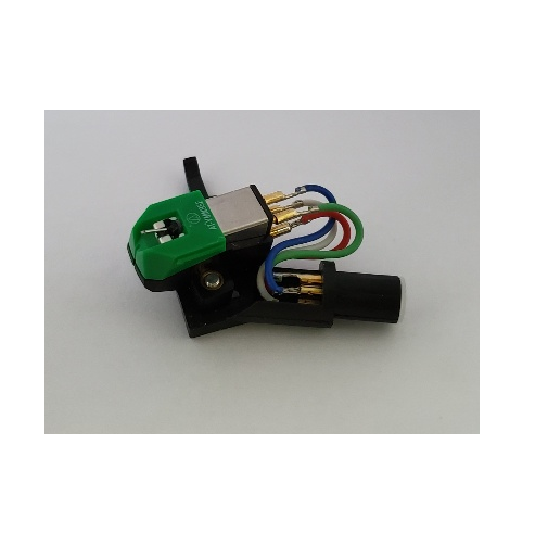 Turntable Headshell & Elliptical Cartridge for Denon DP30L, DP35F, DP37F, DP45