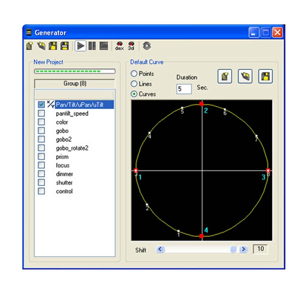 Chauvet DJ Xpress 512S DMX Lighting Control Interface + ShowXpress Software