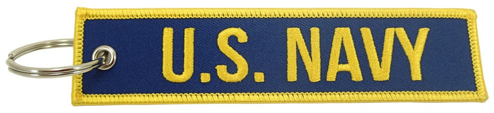 US NAVY Embroidered Key Chain, USN