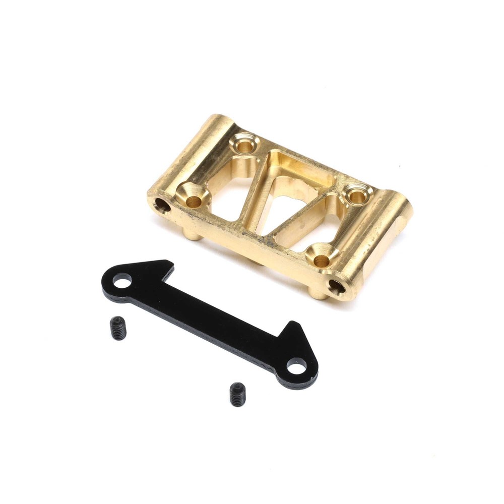 TLR334080 Front Pivot, Brass, +30g: 22 5.0