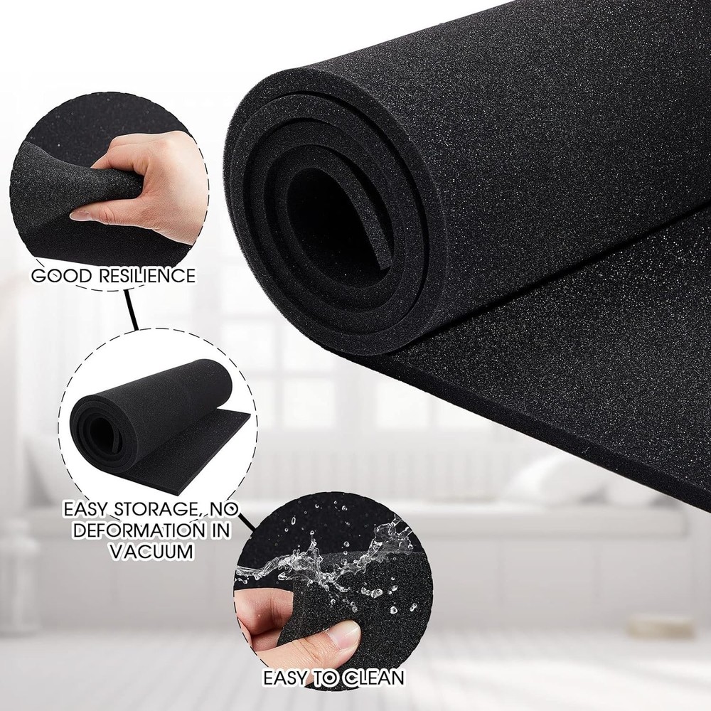 Durable High-Density Foam Sheet 1/2" Thick 24" x 72" - Ultimate Comfort Solution