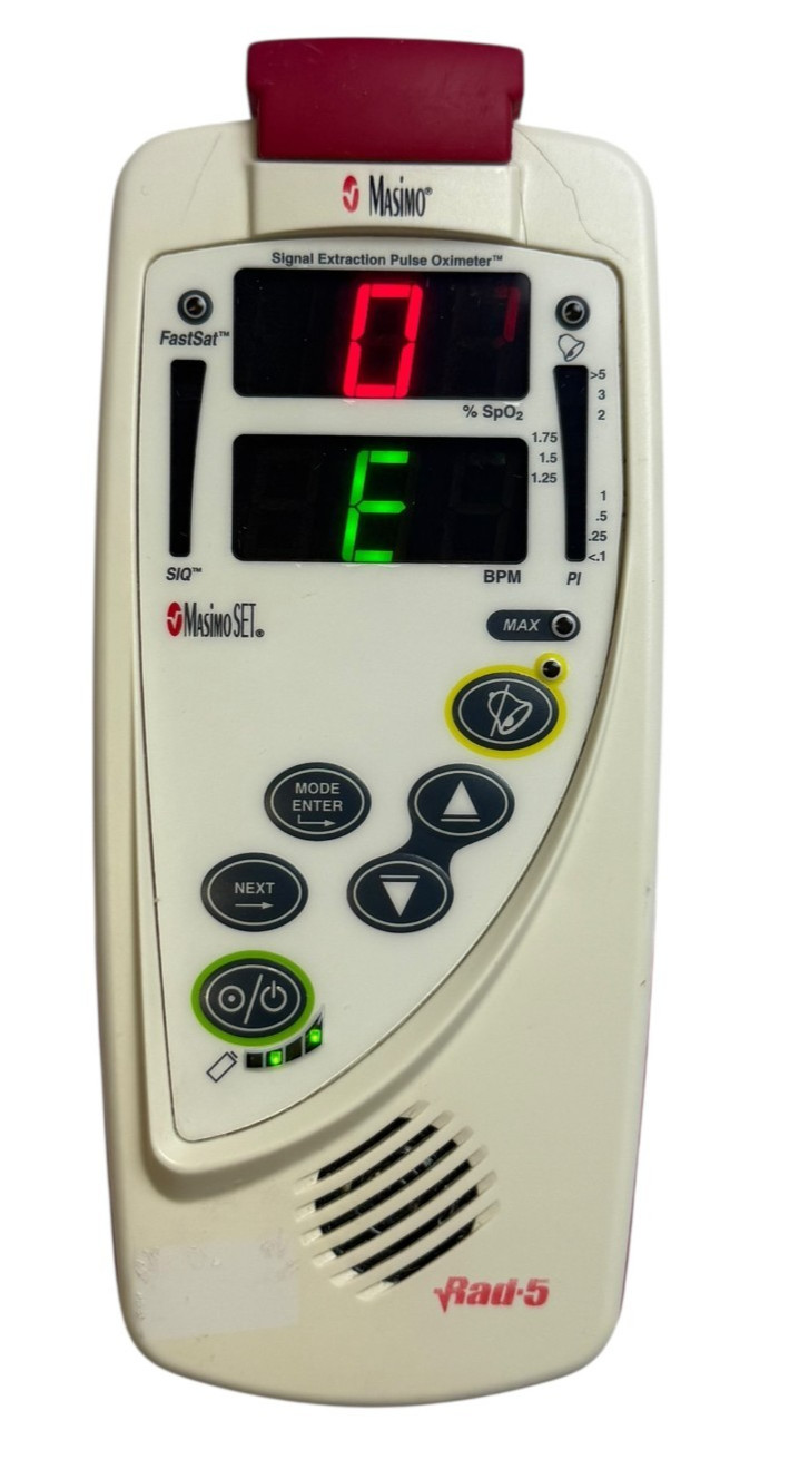 Rad-5 Masimo Rad-5 Pulse Oximeter Handheld SpO2 Monitor MADE IN USA