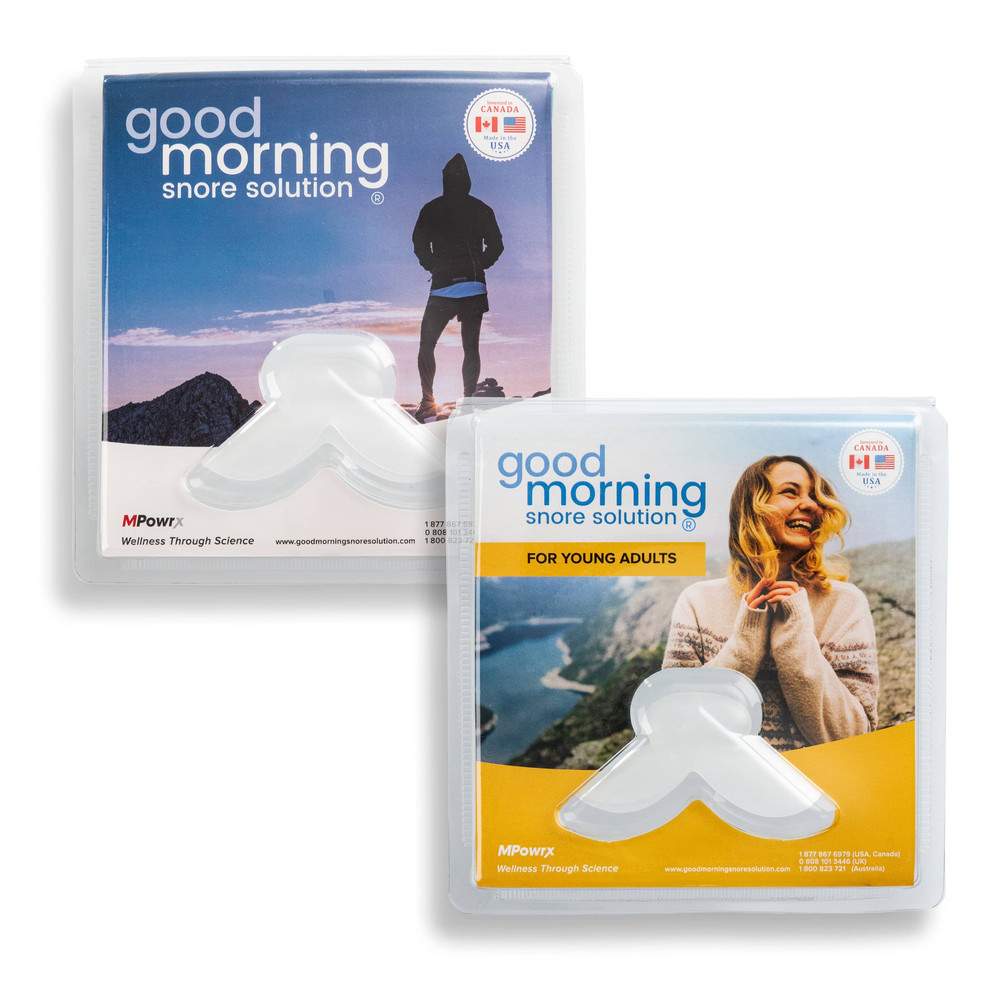 Good Morning Snore Solution® FDA Cleared Two Size Value Starter Pack