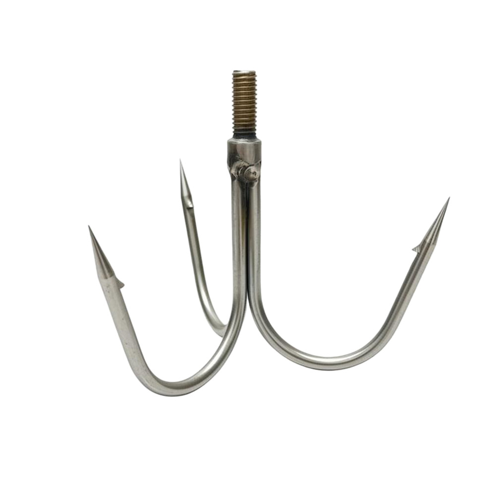 Adjustable stainless steel boat hook