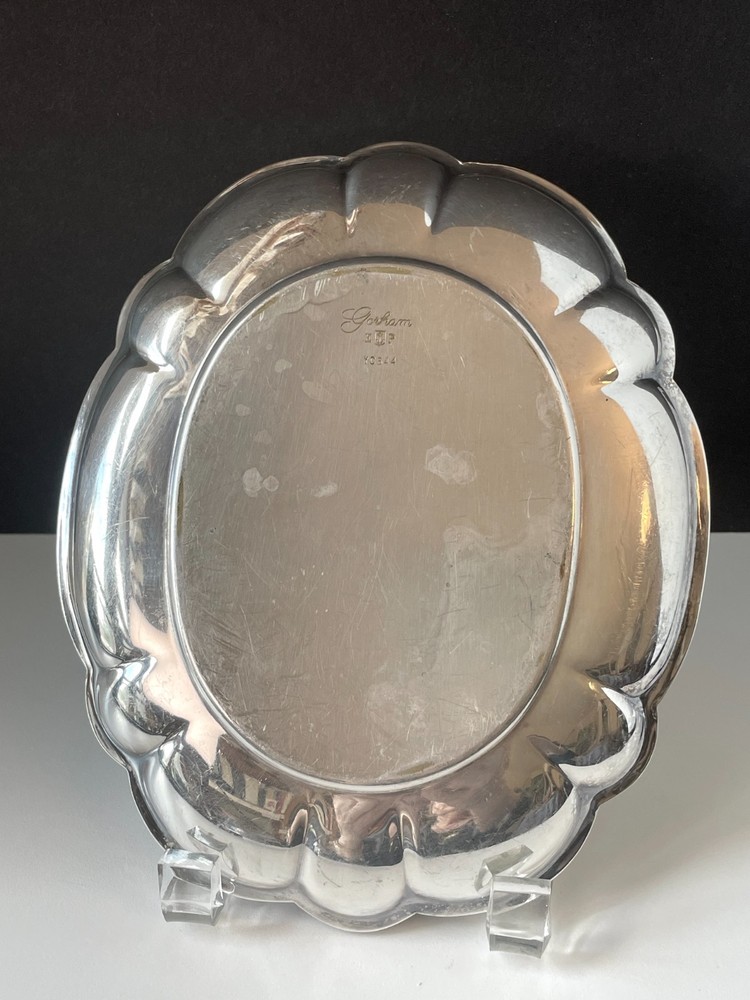 GORHAM Silverplate Small Serving Tray - YC644 - 7 5/8"