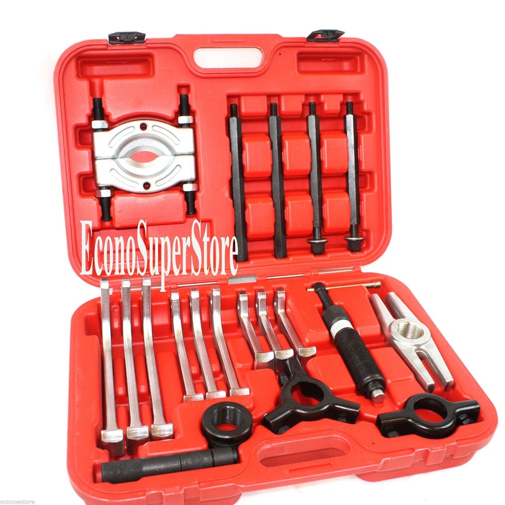 Professinal 10 Ton Hydraulic Gear Jaw Pulling Bearing Separator Puller Set Kit
