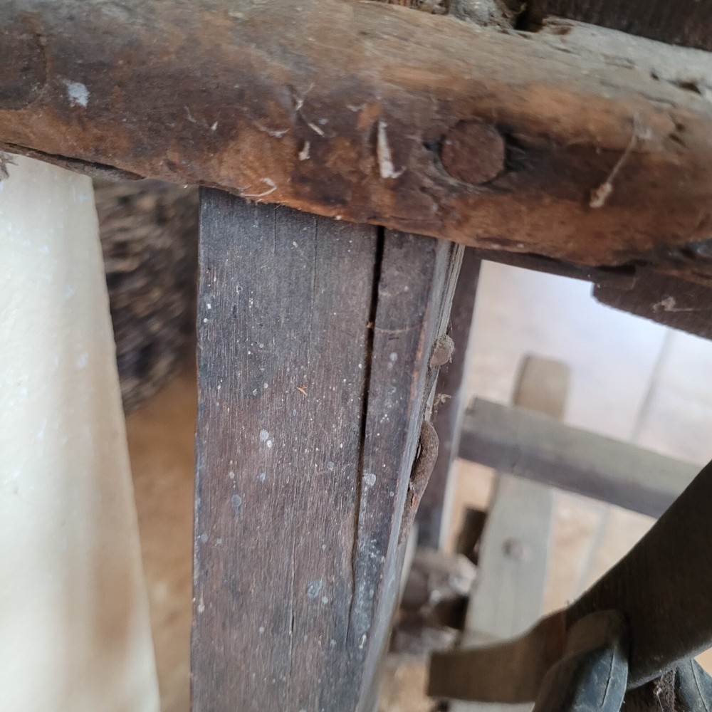Antique saddlemakers bench / stand
