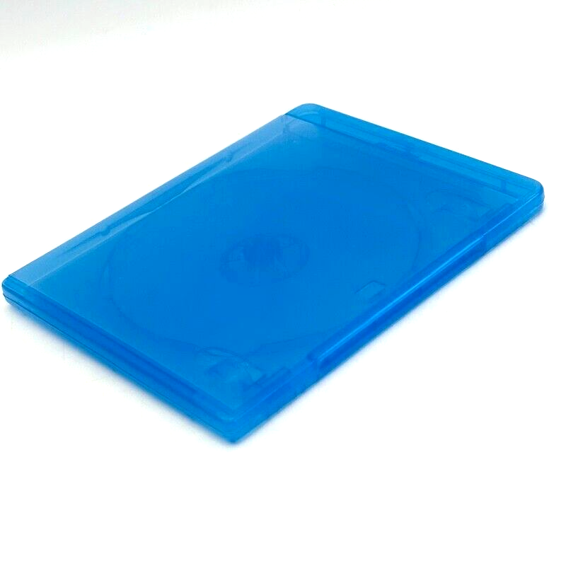 Replacement 11mm 2-Disc Blu-ray Case with Outer Sleeve Raised Licensed Logo Clip