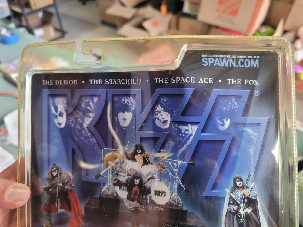 KISS ~ McFarlane Toys 2002 ~ Creatures Paul Stanley The Star Child Action Figure