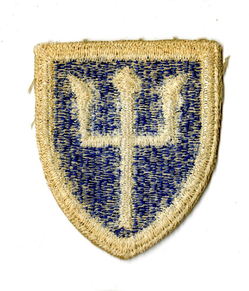 97th Infantry Division White Back Patch WWII Original Germany Czechoslovakia