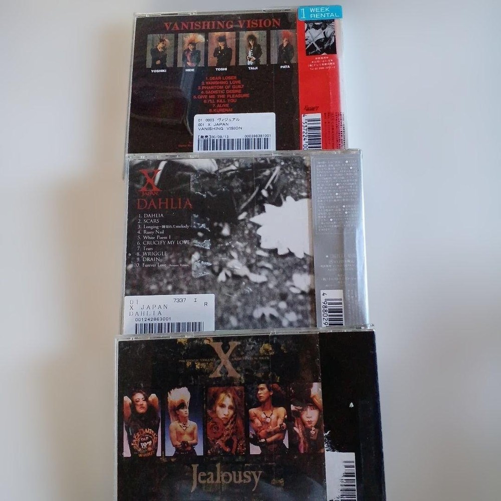 CD　X JAPAN　5 disc set