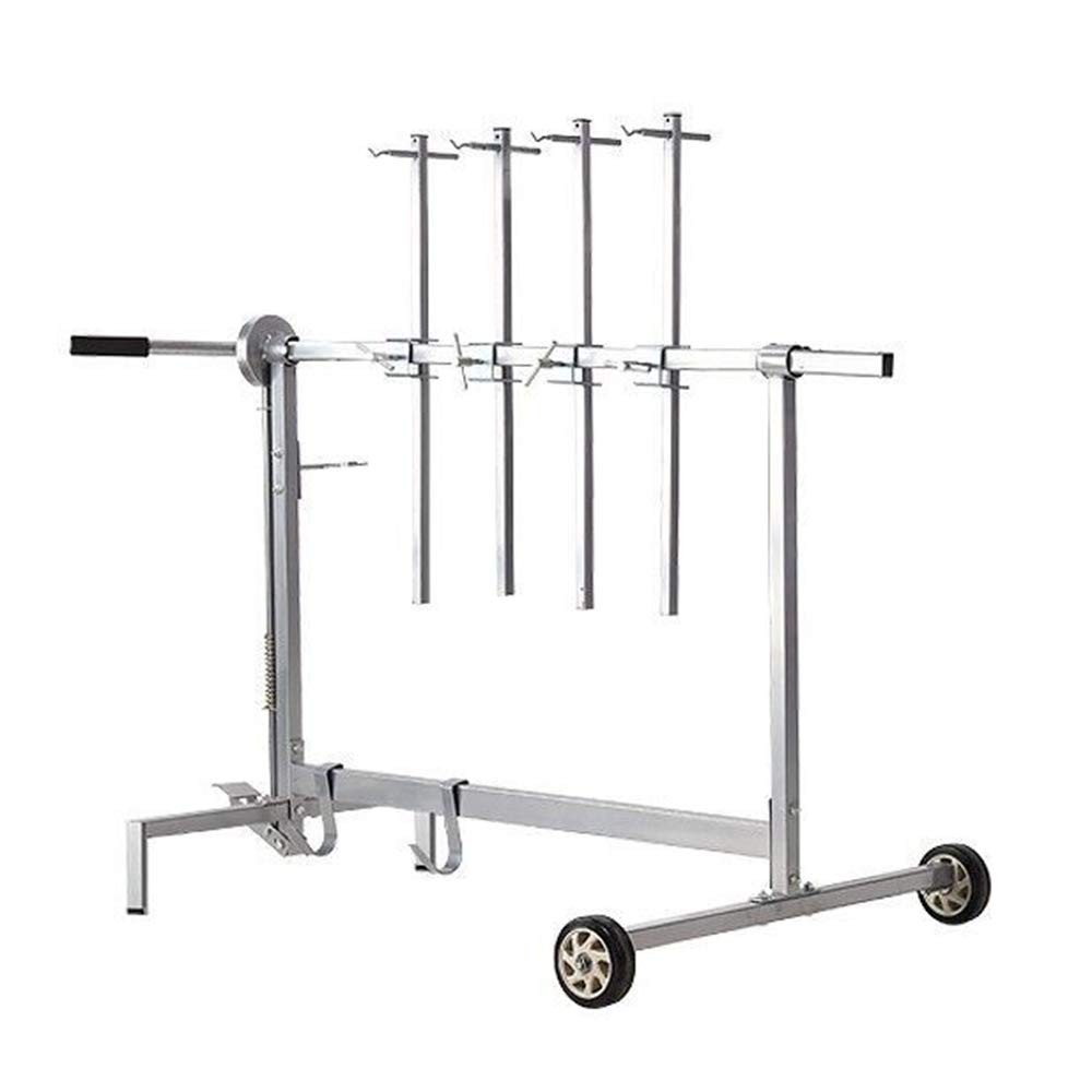 Auto Body Paint Stand Rack Hood Panel Hook Hanger 4 Locking Positions