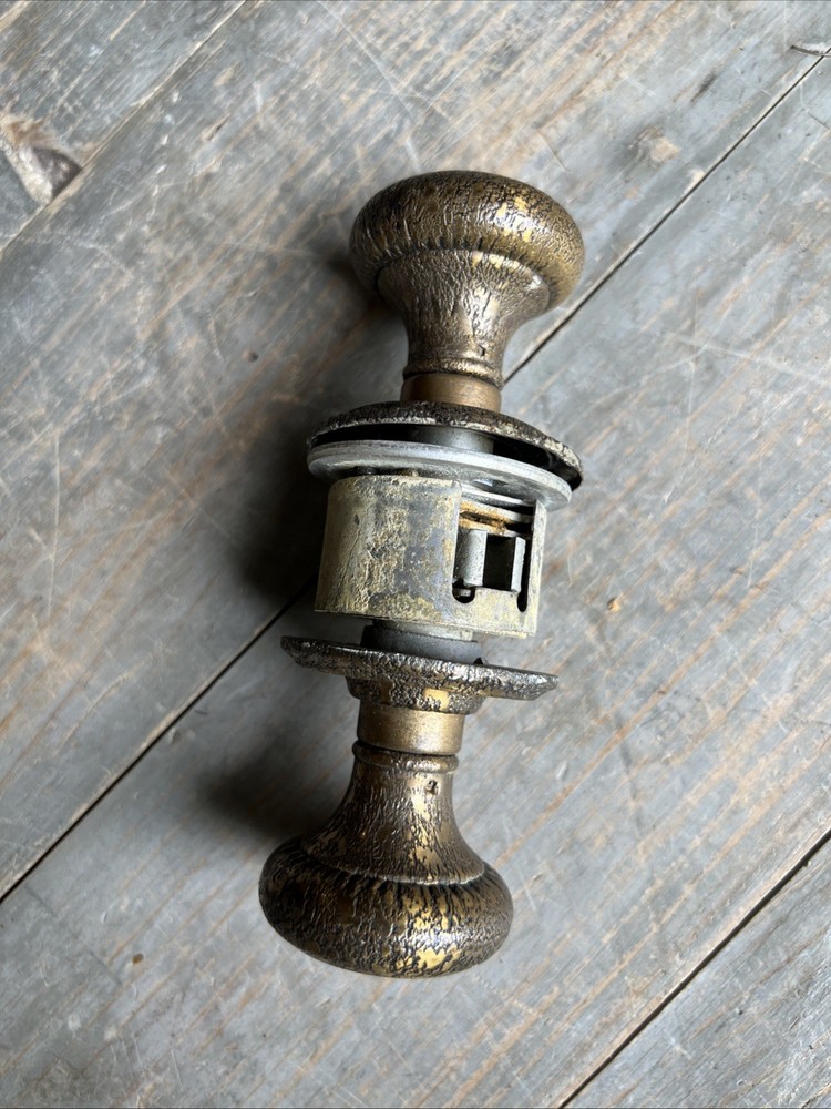 Vintage Door Hardware And Knobs Bronze Brass Iron Mixture