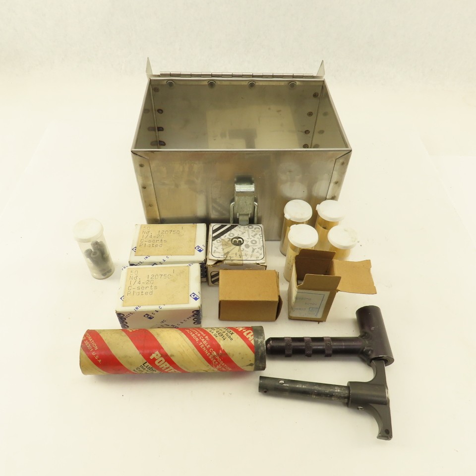 C&C Products 120774 Manual C-Sert Thread Inserting Tool Misc. Piece Kit