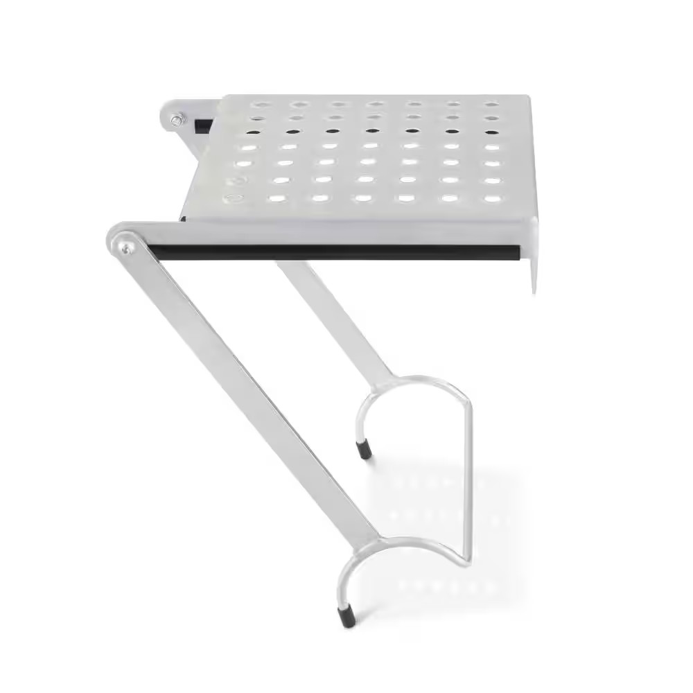 Step Platform Multiposition Ladder Accessory, 375 Lbs. Load Capacity, Compatible