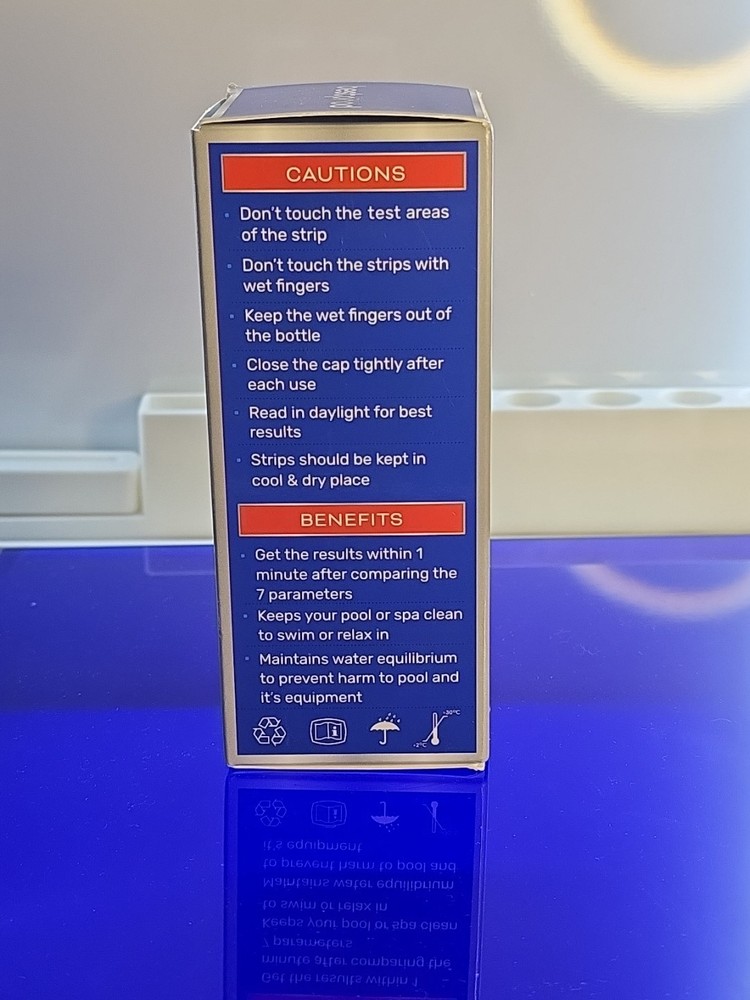 Pool and Spa Test Strips 150 Count 7 In 1