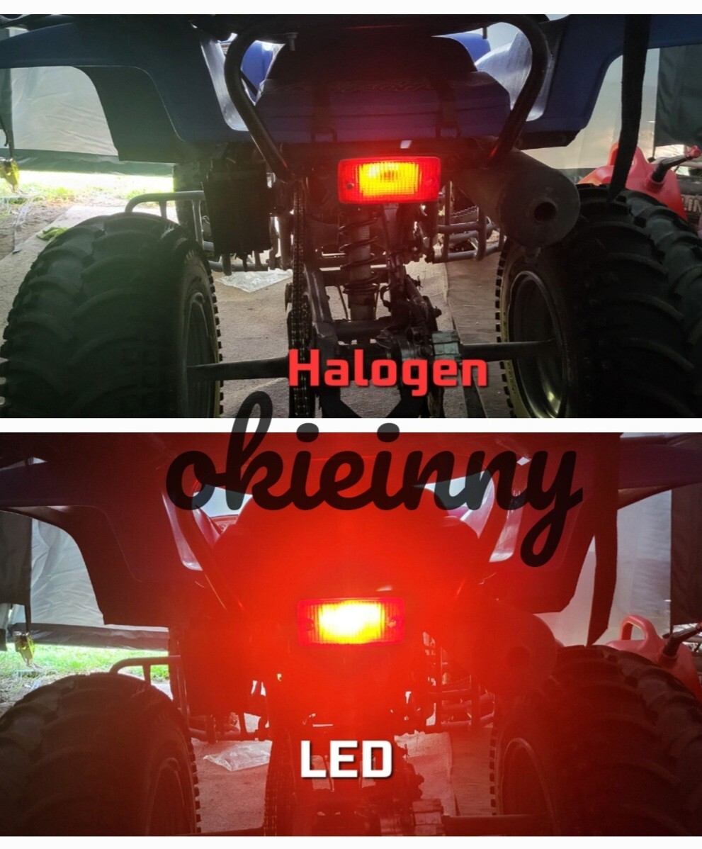 6v LED for 17/3.5w taillight bulb HONDA CM91 CT70 CT90 CT200 PC50 S65: US Seller