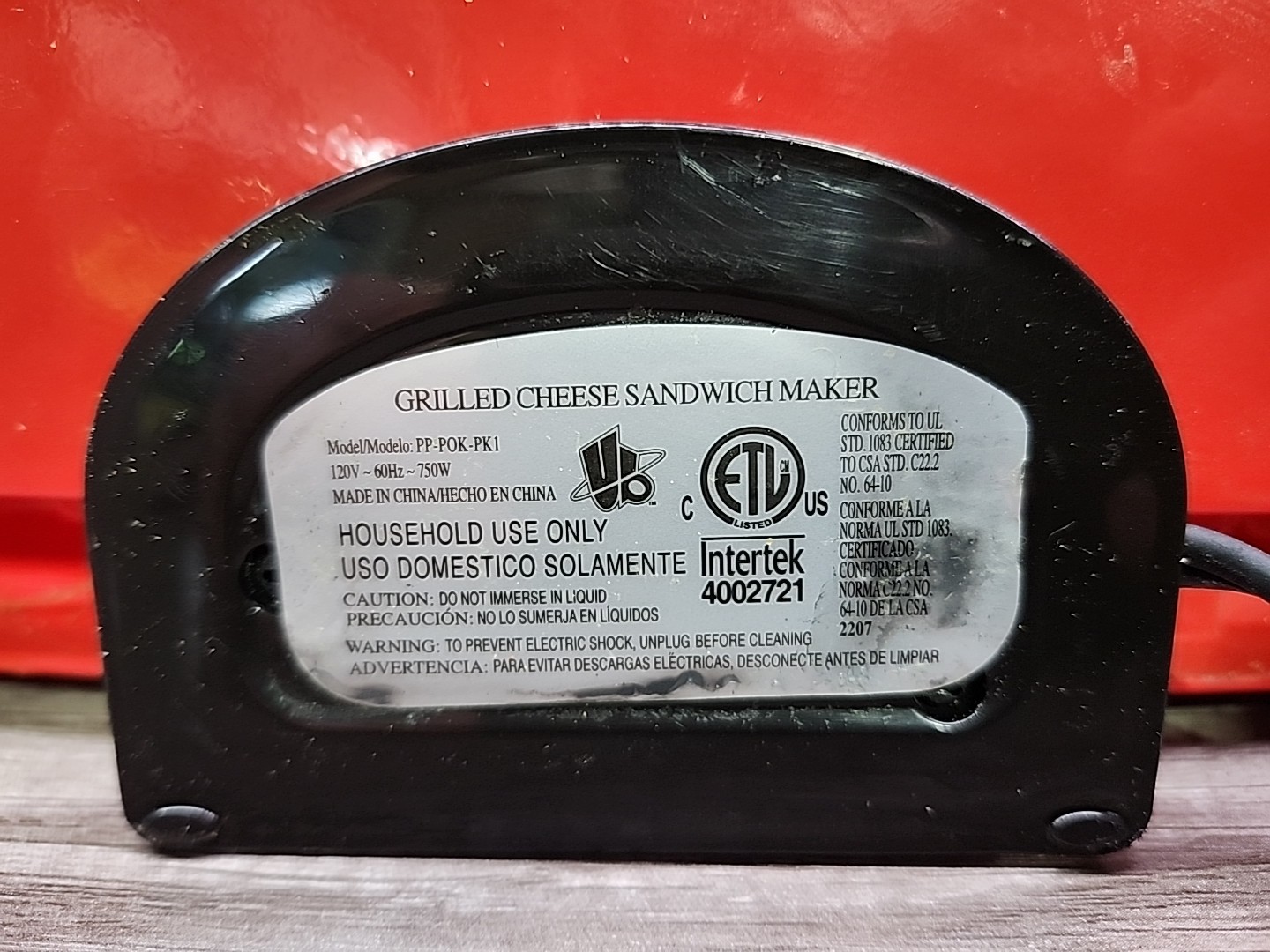 Pokemon 2 Grilled Cheese Maker Pikachu Poke Ball Square Used