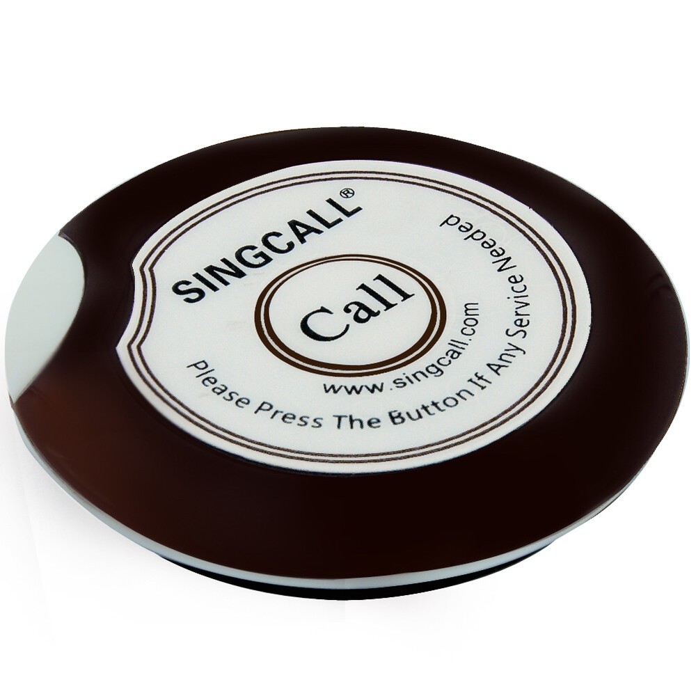 SINGCALL Wireless Waiter Service Calling System 20 Buttons, 1 Fixed Receiver