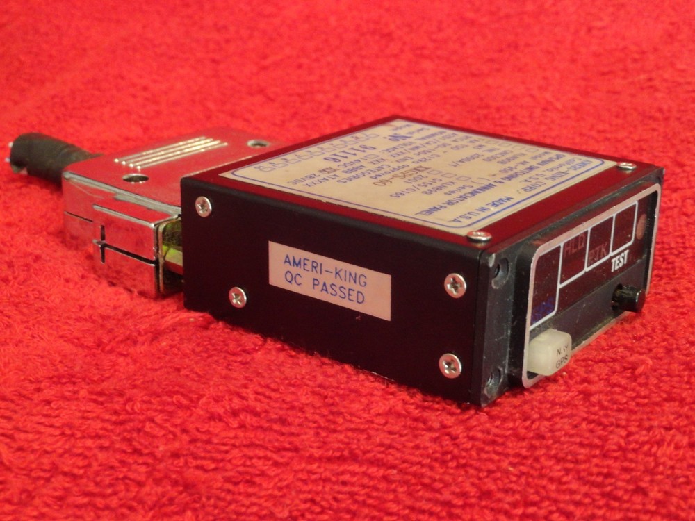 AMERI-KING AK 950 GPS/NAV SWITCHING & ANNUNCIATOR PANEL FOR GPS 60 AND CONNECTOR