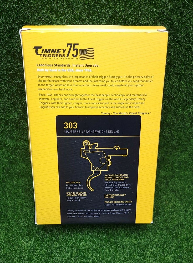 Timney Trigger Mauser 95 96 Featherweight Deluxe, Adjustable 1.5-4lb - 303