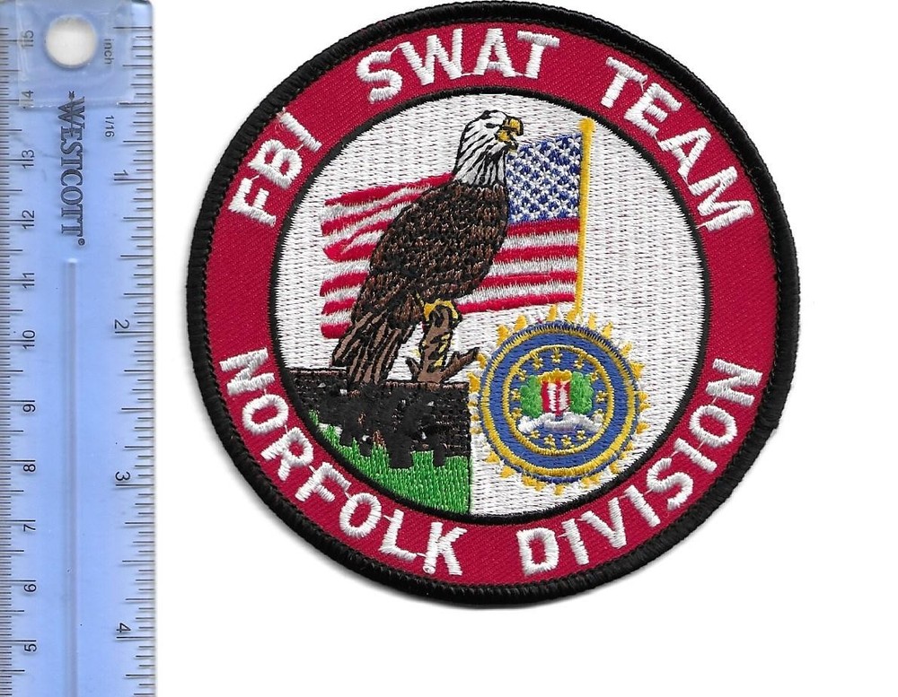 FBI SWAT Team - Norfolk Division patch
