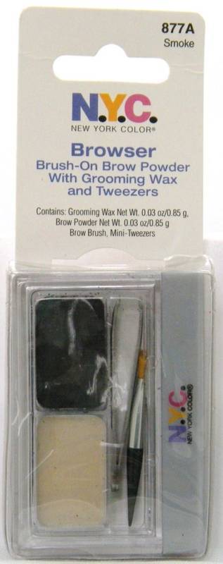 4 NYC Browser Eyebrow Kit SMOKE 877A