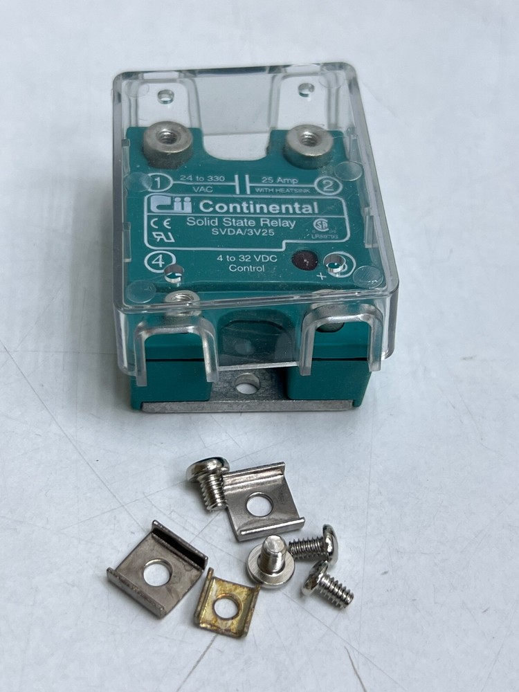 (LOT 2 PCS) CONTINENTAL SVDA/3V25 SOLID STATE RELAY
