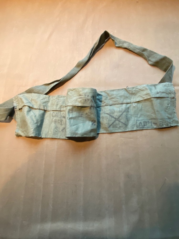 Korean War M1 Carbine Clip Bandolier